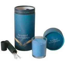 Duftkerzen-Set Love in Ocean Kerzensand Kerzenwachs Granulat mit Dochten