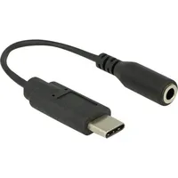 DeLock USB Type-C Audio Adapter, 3.5mm Klinke, USB-C 3.1 [Stecker] (65842)