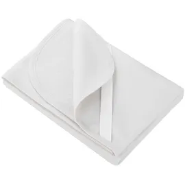 Wülfing Molton-Matratzenauflage 140 x 200 cm weiß