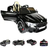 ES-Toys Elektro-Kinderauto BMW M5 Drift Version schwarz (12 V)