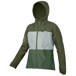 Endura Damen SingleTrack Fahrrad Jacke Ghillie Green - M
