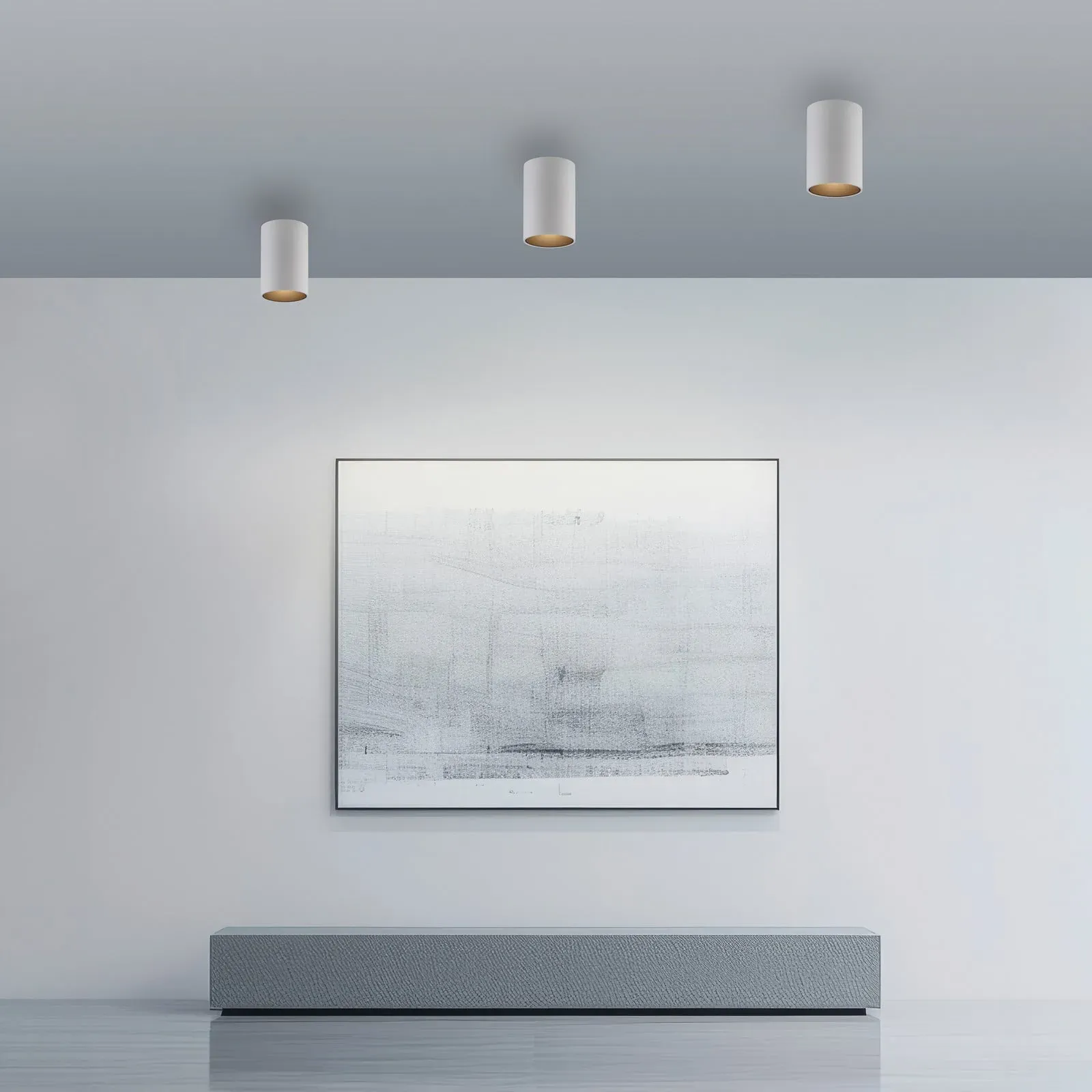 Deckenleuchte PURE, Point, dimmbar, Weiß, für Badezimmer, Metall, Modern - 9