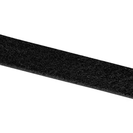 VELCRO® E001025330F1825 Klettband zum Aufkleben Flauschteil (L x B) 25000 mm x 25 mm Schwarz 25 m