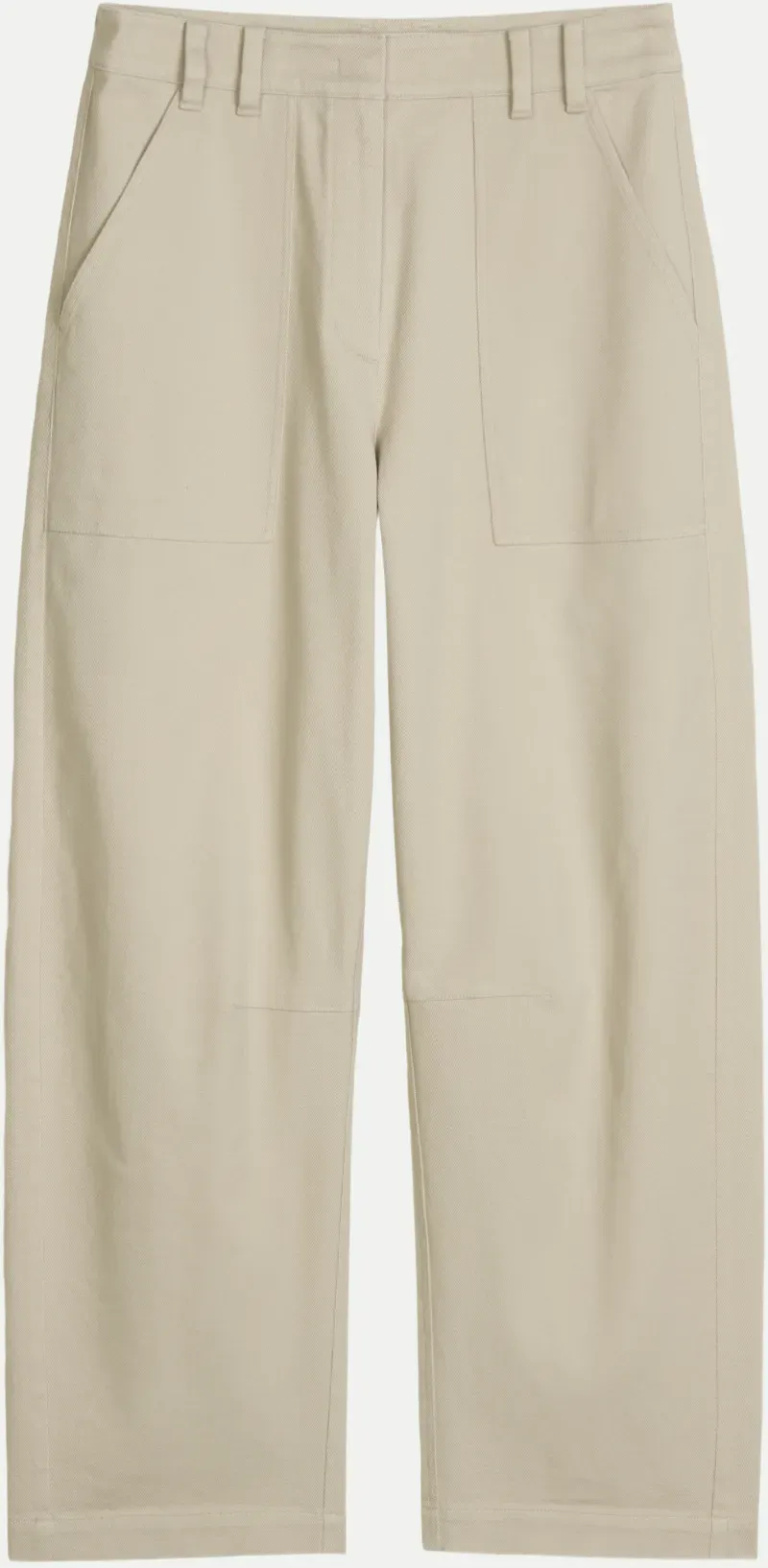 Barrel- Fit Hose Beige 38