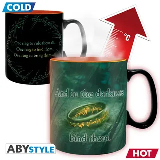 Abysse Deutschland LORD OF THE RINGS - Mug Heat Change - 460 ml - Sauron - cardboard / Abysse Deutschland GmbH / Sonstige