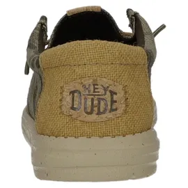 HEYDUDE Wally Palm Jute Herren Burnt Olive/Ginger Brown 43