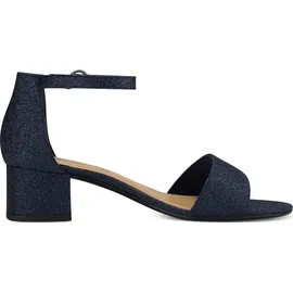 TAMARIS Damen 1-28295-42 Sandale mit Absatz, Navy Glam, 38 EU
