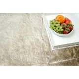 floor factory Exklusiver Hochflor Shaggy Teppich Satin beige/Creme 160x230 cm - edler, seidig glänzender Teppich