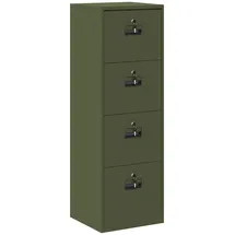vidaXL Aktenschrank 44 x 50 x 106,5 cm Olive Grün