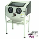 Apex - Sandstrahlkabine Sbc 220 Mit Pistole Sandstrahlgerät Sandstrahlpisole 4 Düsen