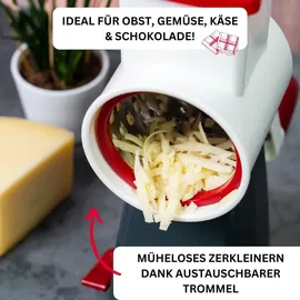 Westmark Reibemaschine mit 4 Trommeln