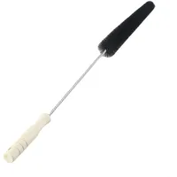 GANCEI Heizkörperreinigungsbürste mit Holzgriff, lang, biegbar, für Heizkörper, Lüftungsschlitze, Trockner und schwer zugängliche Bereiche, Heizkörperbürsten zur Reinigung (70 cm)