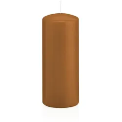 Wiedemann Kerzen Stumpenkerzen Cognac Ø 48 x 120 mm, 24 Stück, 28 Brenndauer