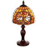 BIRENDY Stehlampe Birendy Tischlampe Tiffany Mosaik Muster Tiff153 Motiv Lampe Dekorationslampe