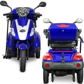 Rolektro E-Trike 25 V.2 1000 Watt 25 km/h blau
