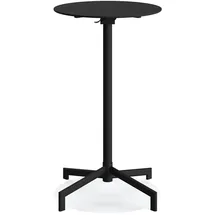 FEROS Versa Tisch höhenverstellbar rund 205 x 205 cm Schwarz