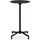 FEROS Versa Tisch höhenverstellbar rund 205 x 205 cm Schwarz
