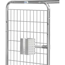 Fechtel Fetra Scannerhalter Stahlblech 150 x 120 x 87 mm grau