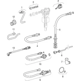 Geberit Aufputzspülkasten AP127 hochhängend