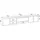 SKRAUT HOME Lowboard 315x50x35 cm Eiche Schwarz Holzwerkstoff