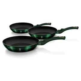 Berlinger Haus 3Er Set Berlingerhaus Titan Bratpfannen Bh-6168 Smaragd - Grün