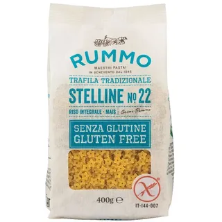 Rummo Stelline N22 Riso Integrale E Mais 400 G g