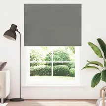vidaXL Verdunkelungsrollo 155 x 230 cm grau