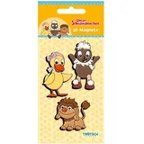 Trötsch Verlag TRÖTSCH - Unser Sandmännchen 3er Set 3D-Magnete Drei Freunde Magnete