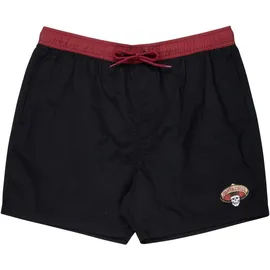 Santa Cruz Badeshorts Guzman Skull Schwarz XL
