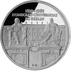 1985 - 175 Jahre Humboldt-Universität Berlin