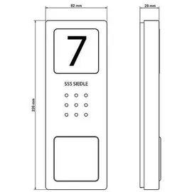 Siedle Audio-Set Basic CAB 850-1 E/W