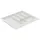 MS Beschläge - Besteckeinsatz Besteckkasten Schubladenkasten Universal Schubladen-organizer Weiß 540mm