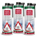 MATHY Öl-Additiv MATHY SPEZIAL-H Winter Heizöl-Additiv 3 x 1,0 l, 3,0 l, (3-St) Heizöl-Fließverbesserer erhöht den Kälteschutz
