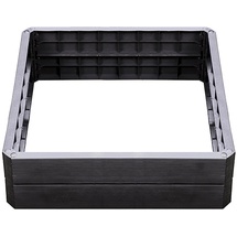 GARANTIA Ergo Quadro L 80 x 80 x 25 cm grau