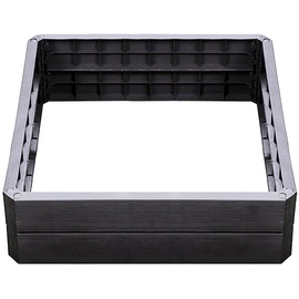 GARANTIA Ergo Quadro L 80 x 80 x 25 cm grau