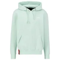 Alpha Industries Hoodie ALPHA INDUSTRIES "Alpha Industries Men - Hoodies Basic Small Logo" Gr. XL, grün (mint) Herren Sweatshirts