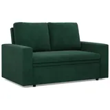 mebligo Schlafcouch 2-Sitzer Grün