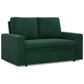 mebligo Schlafcouch 2-Sitzer Grün