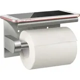 Ccykxa 304 Toilettenpapierhalter, Toilettenpapierhalter Ohne Bohren, Wandmontierter Toilettenpapierhalter, Edelstahl