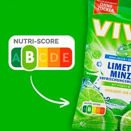 open food VIVIL® Limette-Minze ohne Zucker Bonbons 33 St./ 120,0 g