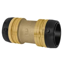 Riegler Gerader Verbinder, Messing, »sharkbite «, für Rohr-Außen-Ã ̧ 54 mm