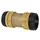 Riegler Gerader Verbinder, Messing, »sharkbite «, für Rohr-Außen-Ã ̧ 54 mm