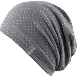 Beanie CHILLOUTS, Damen, grau, Materialmix, casual,modisch, Mützen, Florence Hat