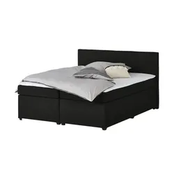 Boxspringbett  Countess ¦ schwarz ¦ Maße (cm): B: 187 H: 104