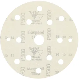 sia Abrasives Sia Scheibe mit Loch, 1950 siaspeed, 150, 15-Loch Korn 60