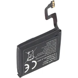 AccuCell Akku passend für Apple Watch 4 40mm, A2007, Li-Polymer, 3,81V, 224mAh, 0,9Wh, built-in, ohne Werkzeug