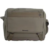 DISCOVERY Laptoptasche "Downtown", Gr. B/H/T: 12cm x 45cm x 28cm, grün (khaki), Kunstfaser, unifarben, Taschen Laptoptasche, aus rPet Polyester-Material