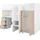 Parisot Hochbett Tom 90 x 200 cm Eiche braun