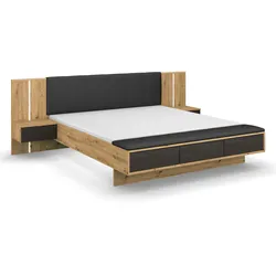 rauch Bettanlage »Apollon« - 279x243x100cm - schwarz - Holz / Holz