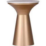 LEONIQUE »Menton«, mit goldfarbenem Gestell und Terazzo Platte, in elegantem Design